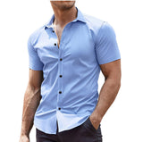 Muscle Men Shaping Simple Shirt