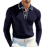 Men's POLO Long-sleeved Shirt