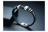 Stylish Black Steel Punk Bracelet