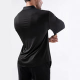 Non-ironing Seamless Adhesive Men's Four-sided Elastic Top