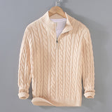 Assertive Half-Zip Sweater