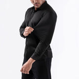 Non-ironing Seamless Adhesive Men's Four-sided Elastic Top