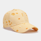 Personalized Fashion Cheese Pattern Full Printed Peaked Cap