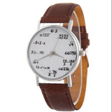 Fashion student addition and subtraction symbol quartz watch
