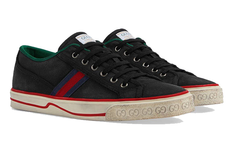 Gucci Tennis 1977 'Black Cotton' 606111-GZO30-1094 #.