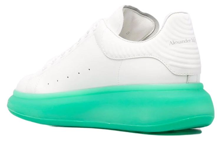 Alexander McQueen Oversized Sneakers 'White Green' 682397WIB949487 #