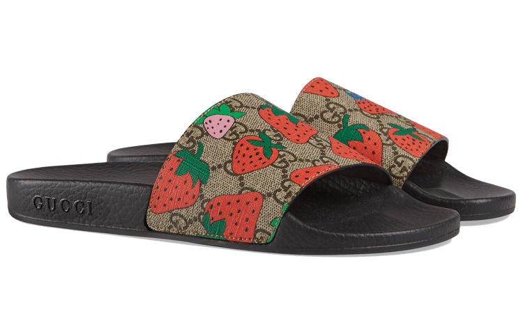 (WMNS) Gucci Slide 'Strawberry' 408508-G2200-8919 #