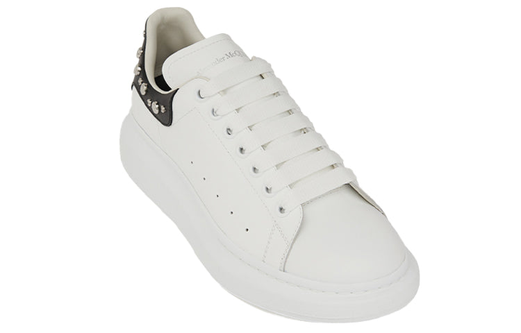 Alexander McQueen Oversized Studded Leather Sneakers 'White' 485246WHGP59061 #