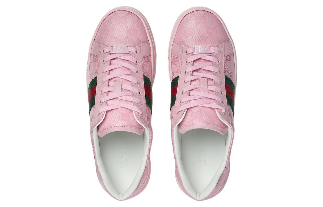 (WMNS) Gucci Ace sneaker with Web 'Pink' 760774-FACRF-5856 #.