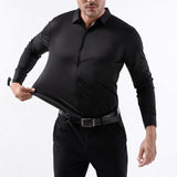 Non-ironing Seamless Adhesive Men's Four-sided Elastic Top