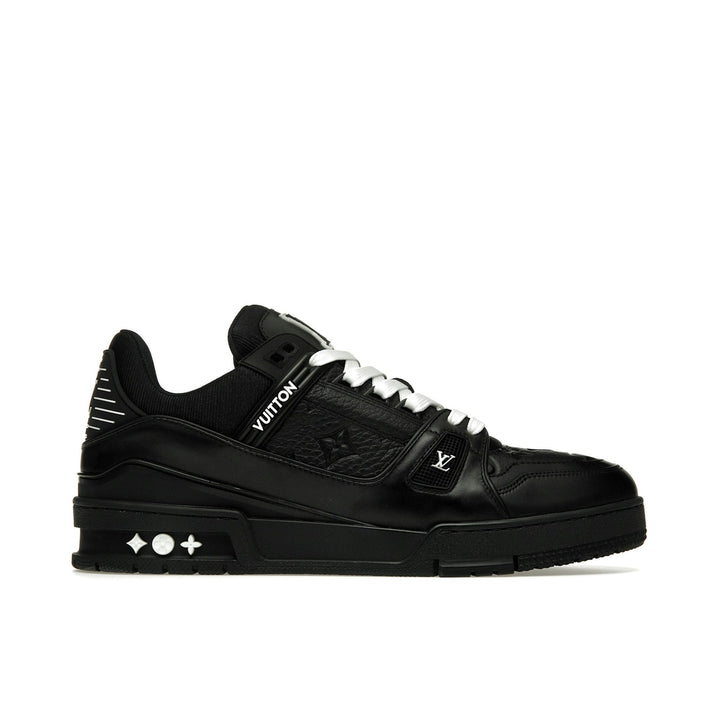 LOUIS VUITTON TRAINER EMBOSSED MONOGRAM BLACK Trendabox