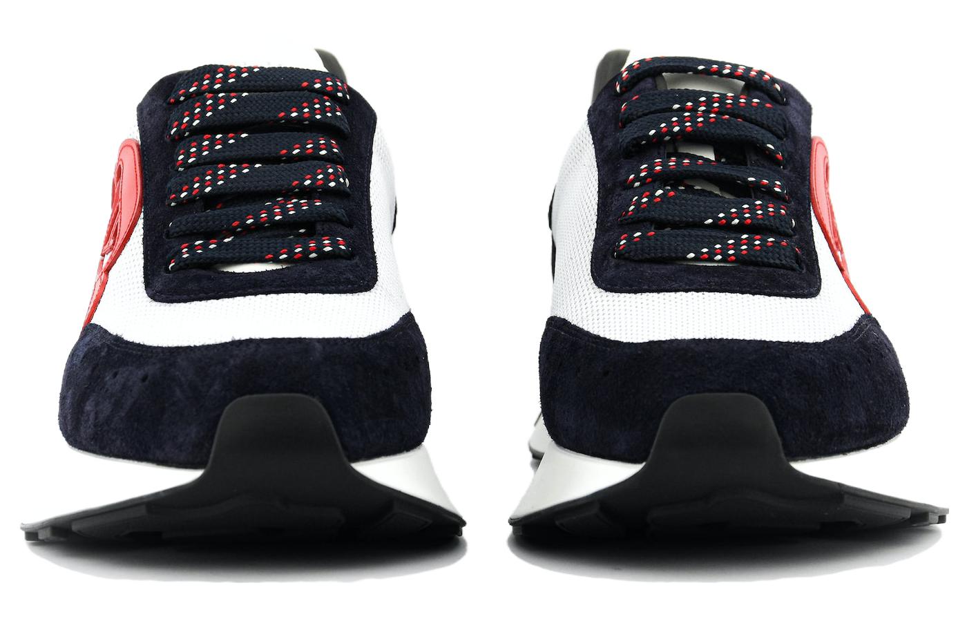 Alexander McQueen Sprint Runner 'Black White Red' 705074W4V618928 #