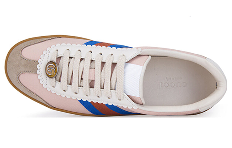 (WMNS) Gucci G74 Web Casual Shoes Pink Blue 624484-0PV20-9561 #.