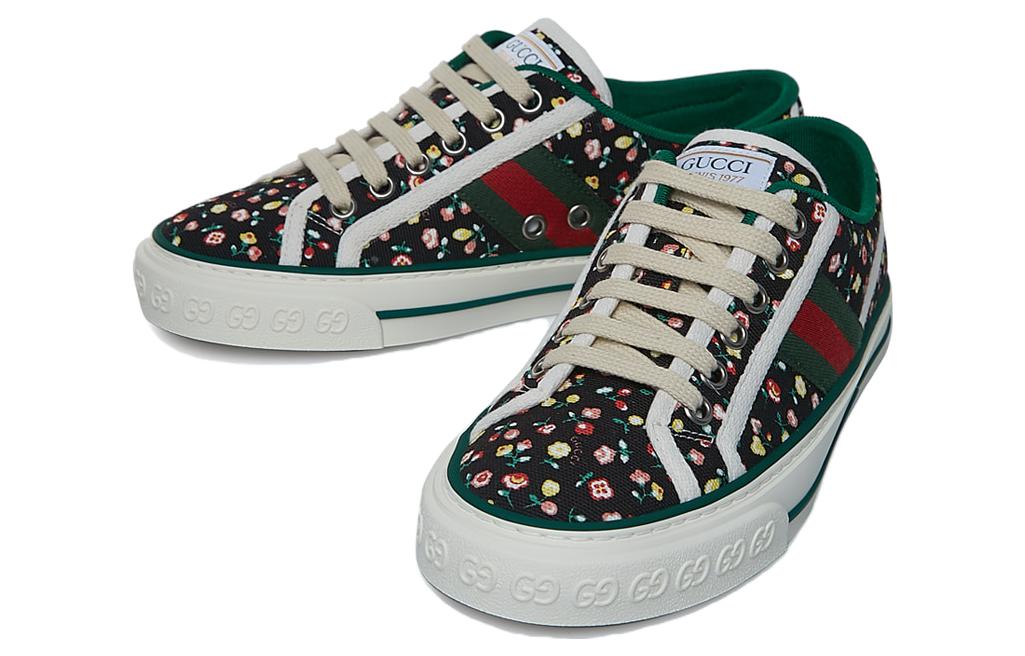 (WMNS) Gucci Tennis 1977 x Liberty of London 'Floral - Black' 606110-2IC10-1085 #