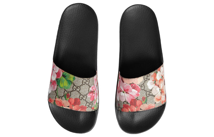 (WMNS) Gucci GG Supreme Slide 'Blooms' 408508-KU200-8919 #