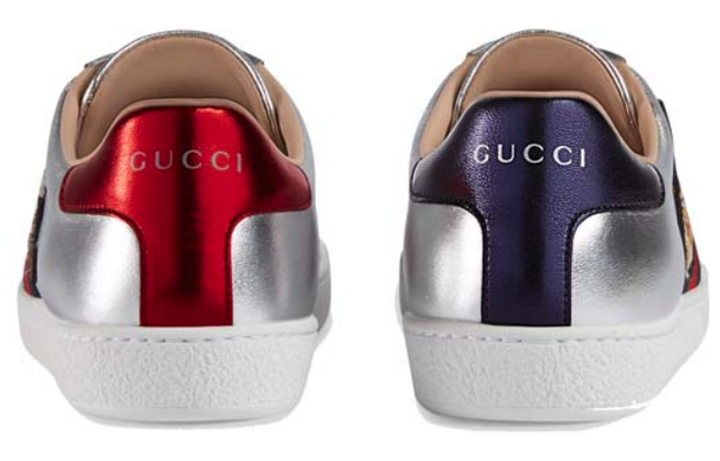 (WMNS) Gucci Ace 'Year of the Dog - Metallic Silver' 501908-DXAL0-8164 #.