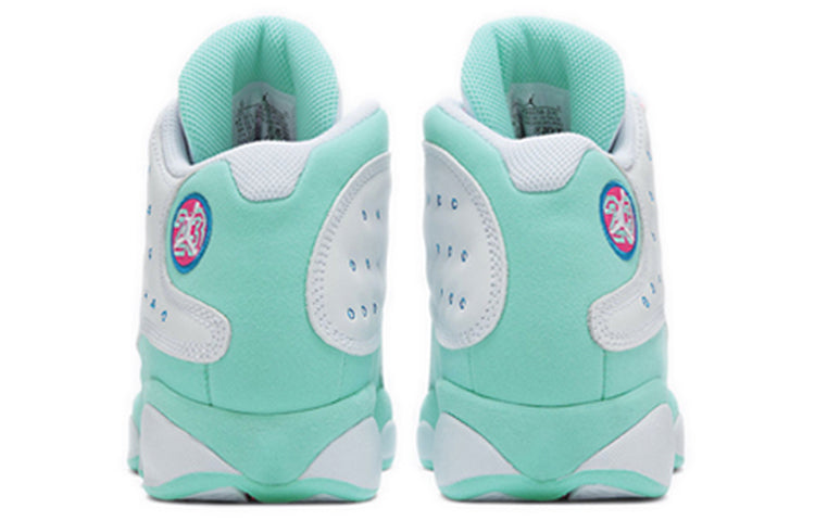 (GS) Air Jordan 13 Retro 'Aurora Green' 439358-100 #