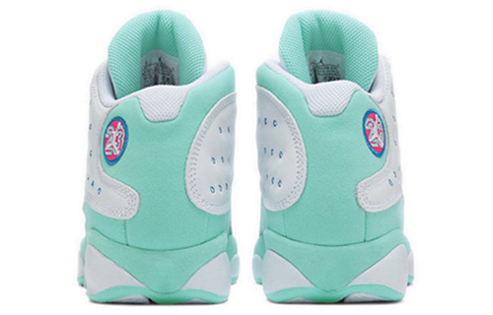 (GS) Air Jordan 13 Retro 'Aurora Green' 439358-100 #
