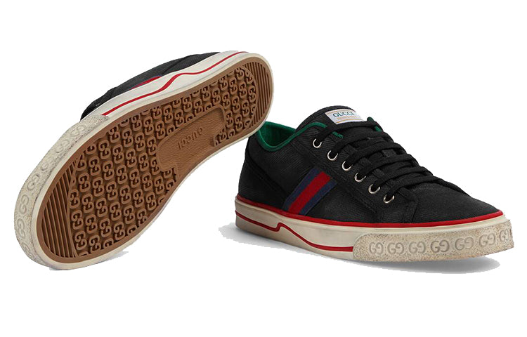 Gucci Tennis 1977 'Black Cotton' 606111-GZO30-1094 #.