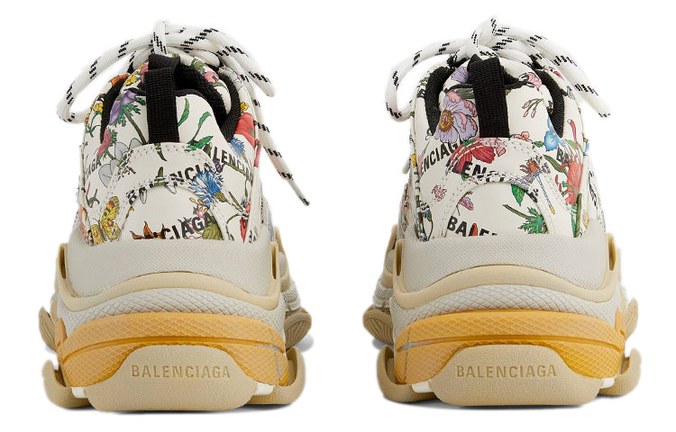 (WMNS) Gucci x Balenciaga The Hacker Project Triple S 'Flora Print' 677195-UL110-8461 #