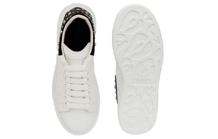 Alexander McQueen Oversized Studded Leather Sneakers 'White' 485246WHGP59061 #