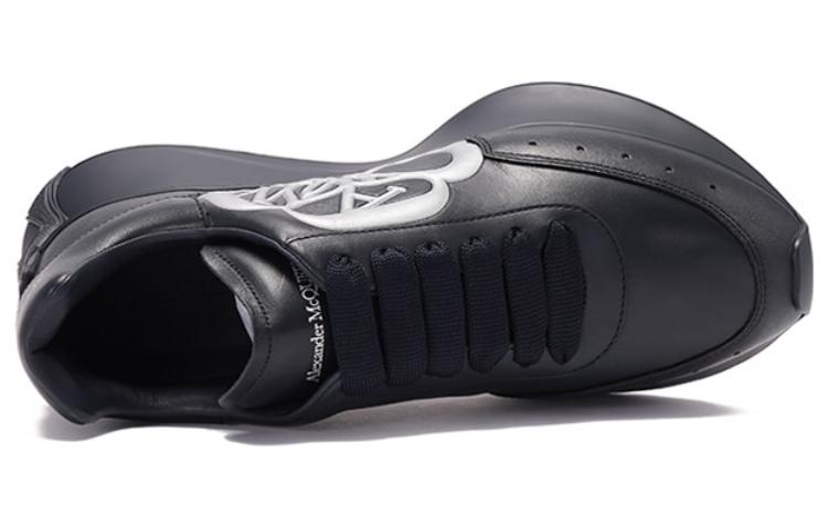 Alexander McQueen Sprint Runner 'Navy Silver White' 727377WIC9I4587 #