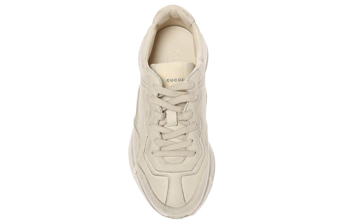 Gucci Rhython Leather Sneaker 'Ivory' 498916-A9L00-9522 #.