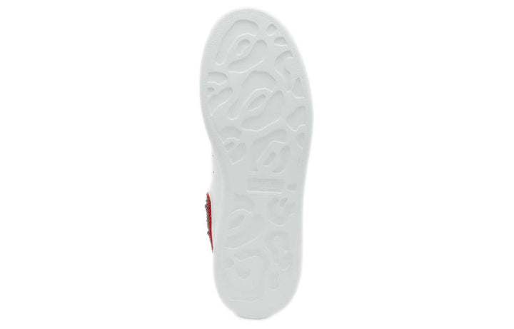 Alexander McQueen Oversized Sneaker 'White Red Crystal' 662654WIB989493 #
