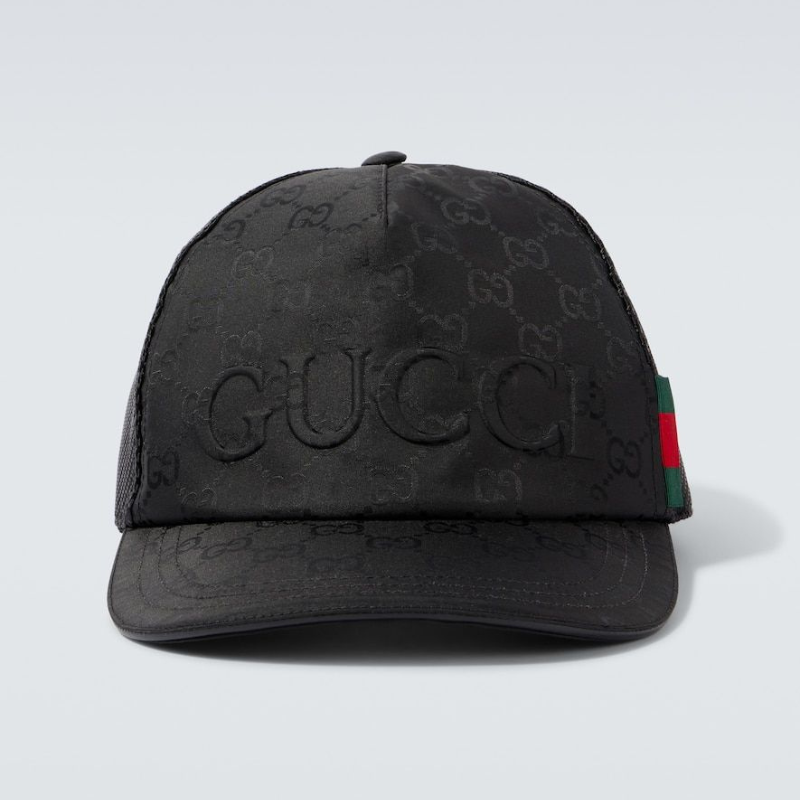 GUCCI GG canvas Original Baseball Hat web black / Style
