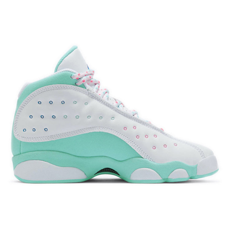 (GS) Air Jordan 13 Retro 'Aurora Green' 439358-100 #