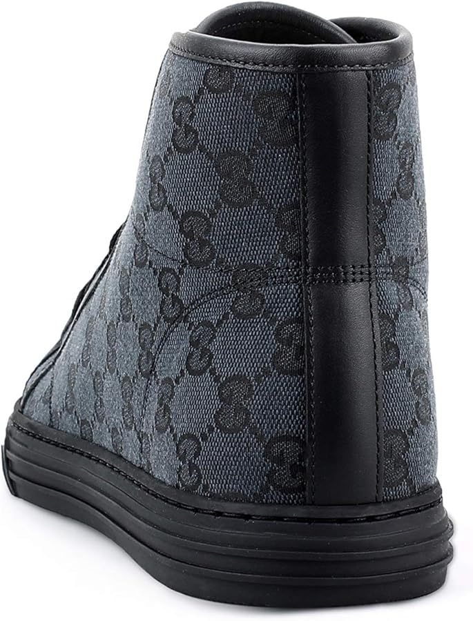 Gucci Monogram High top sneakers ' Black '.