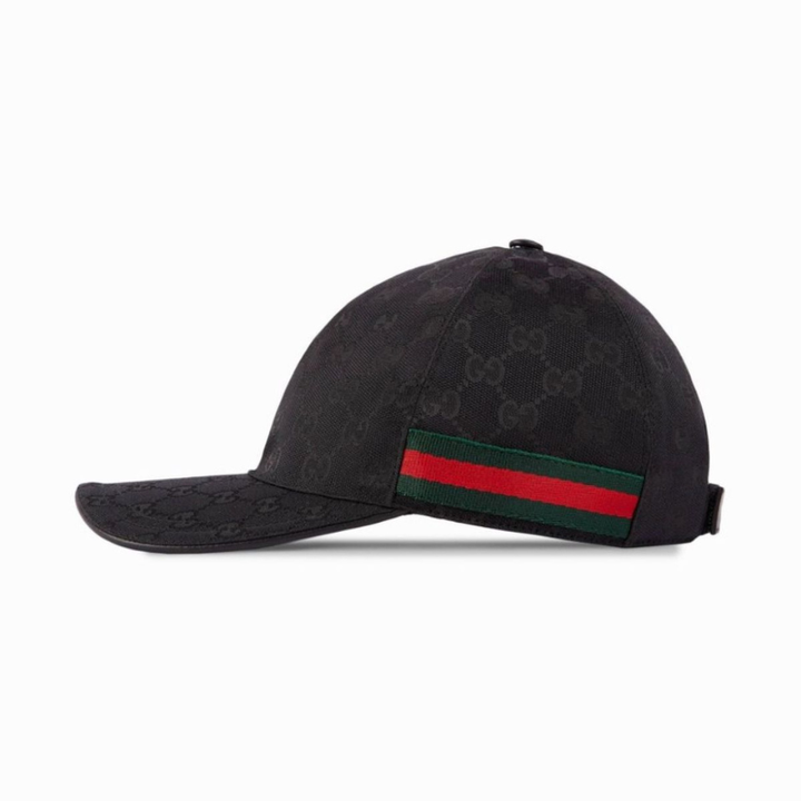 GUCCI GG canvas Original Baseball Hat web black / Style