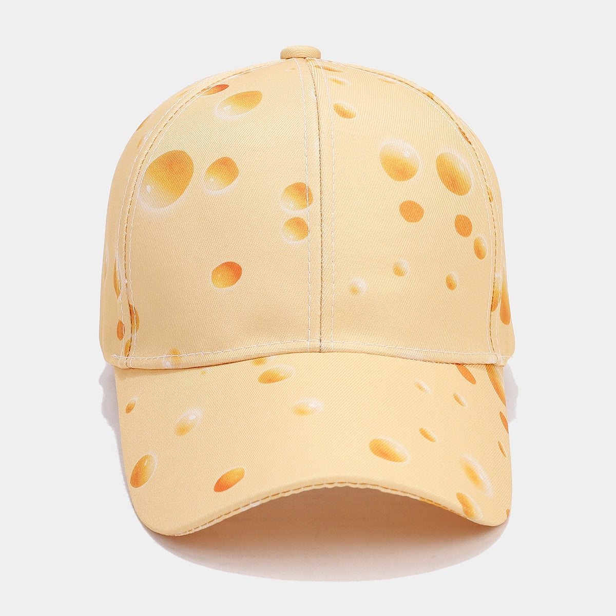 Personalized Fashion Cheese Pattern Full Printed Peaked Cap