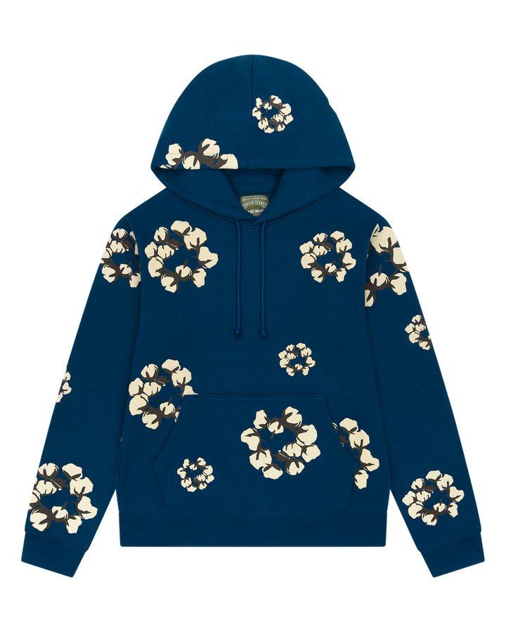Cactus Tears Wreath Hoodie Navy