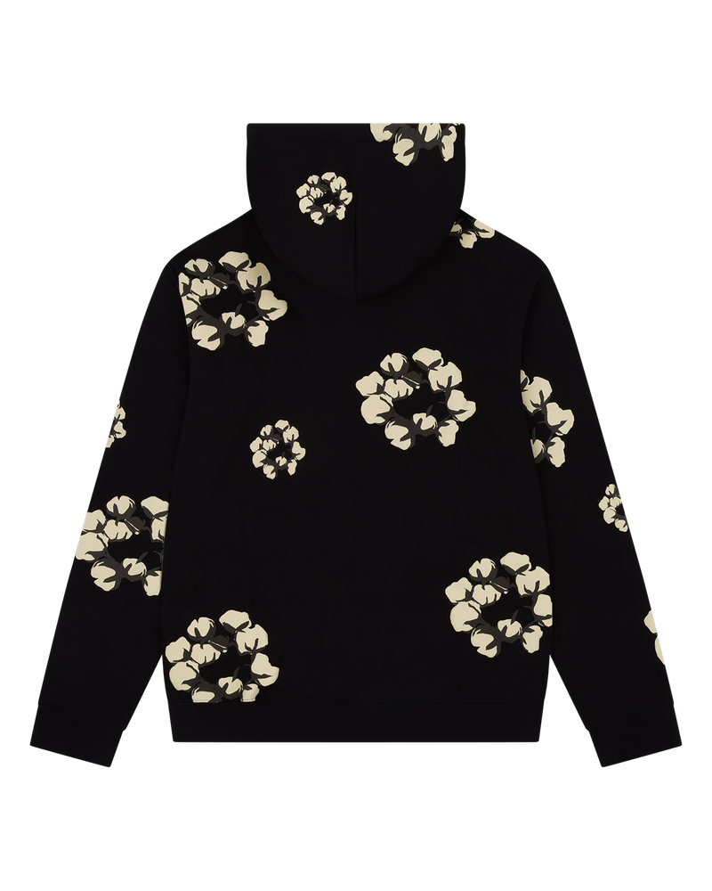 Cactus Tears Wreath Hoodie Black