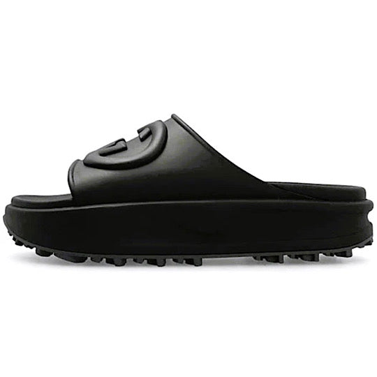 GUCCI SLIDE SANDAL " BLACK " #.