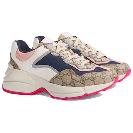 GUCCI Rhyton " Beige white pink ".