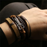 Trio Leather Power – Elegance on Your Wrist