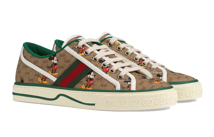 (WMNS) Disney x Gucci Tennis 1977 'Mickey Mouse' 606110-H0T10-8530 #,