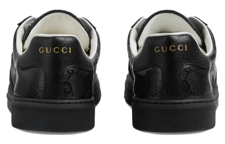 (WMNS) Gucci Ace sneaker with Web 'Black GG Crystal canvas' 760774-FACRF-1163 #.