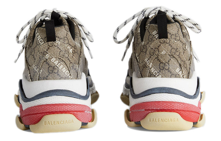Gucci x Balenciaga Triple S Sneaker 'The Hacker Project Beige' 681066-ULZ10-9795 #.