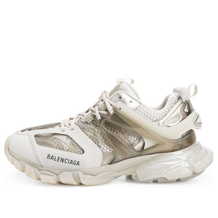 Balenciaga Track Sneaker 'Clear Sole Light Beige' 647742W3BM49600  #