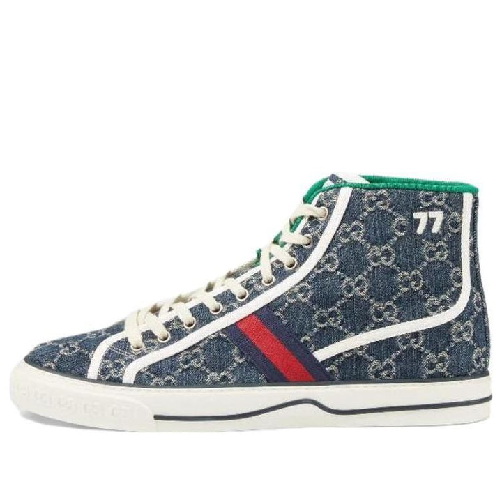 Gucci Tennis 1977 High 'Denim' 625807-2KQ90-4464 #.