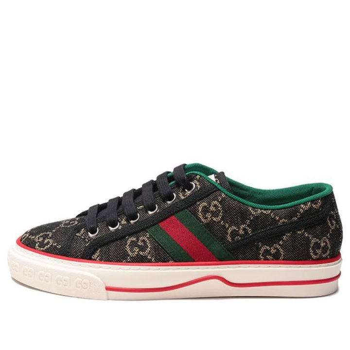 (WMNS) Gucci Tennis 1977 GG Logo 'Black Multi' 606110-UN320-1291 #