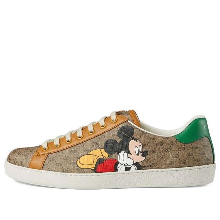 Disney x Gucci Ace Low 'Mickey Mouse - Beige' 602548-HWM10-8961 #