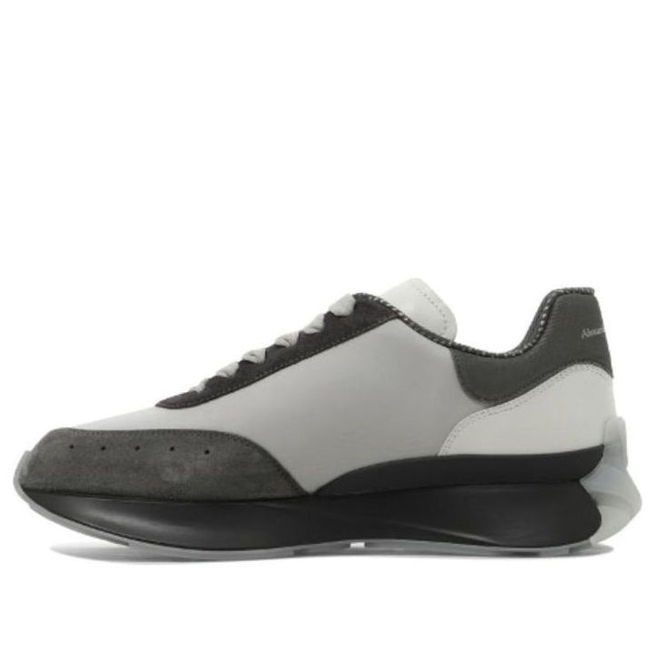 Alexander McQueen Sprint Runner Exaggerated-Sole 'Grey White' 705071W4W118395 #
