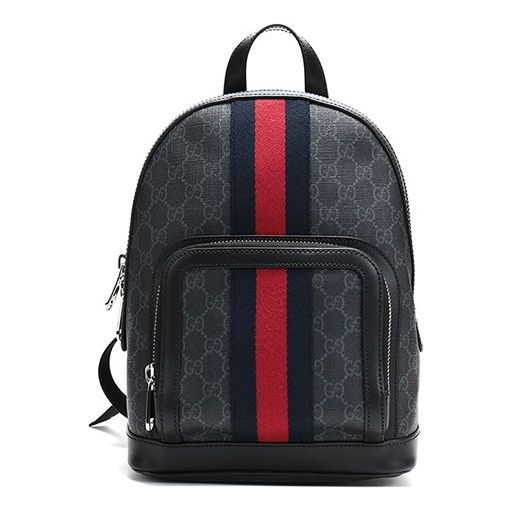 Gucci Logo Backpack 'Black' 598102-92TAN-1071 #