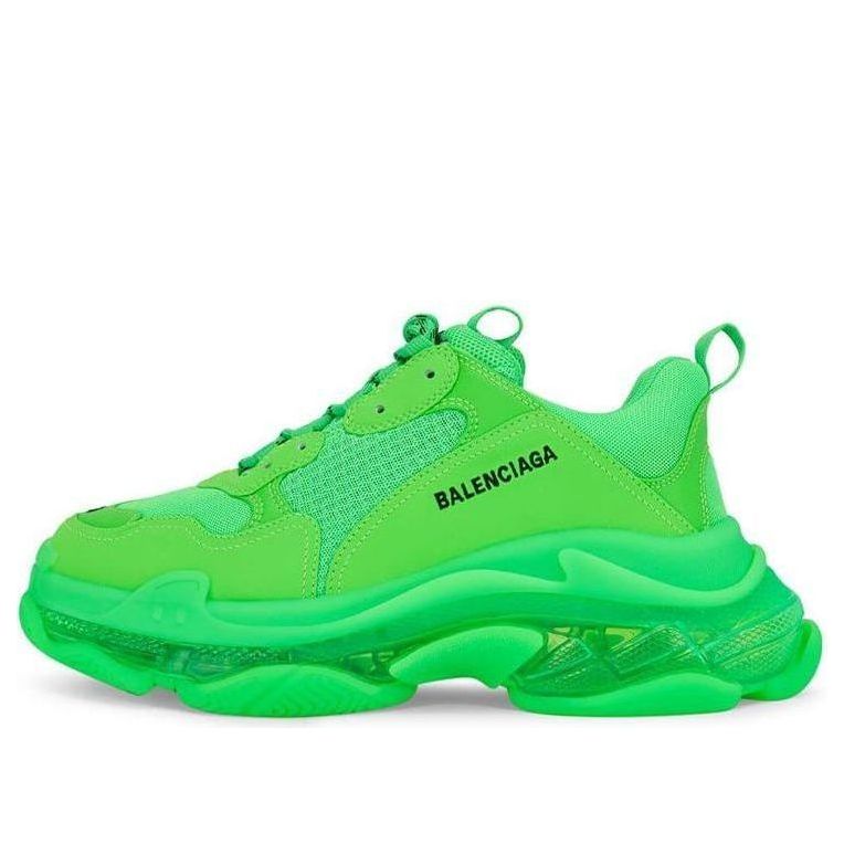 Balenciaga Triple S Sneaker 'Clear Sole - Green' 541624W2GR13801  #