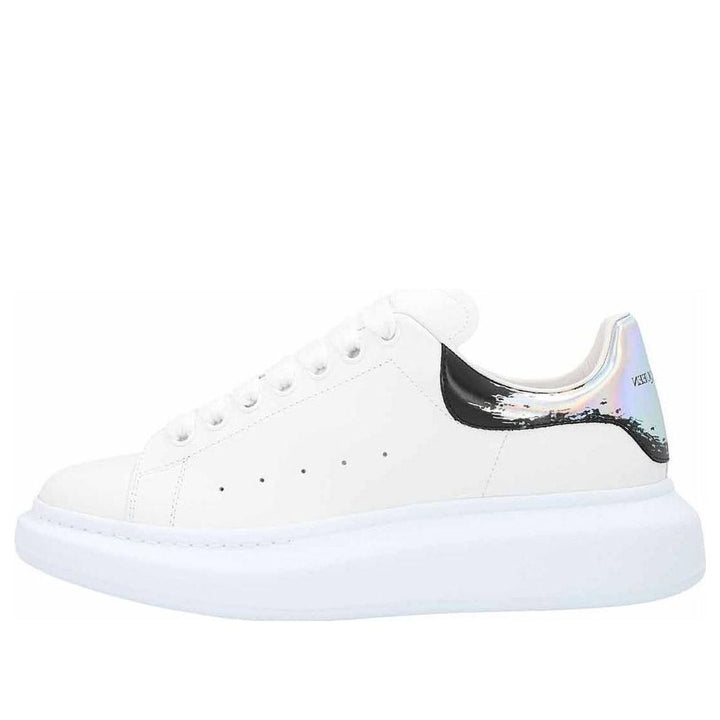 Alexander McQueen Oversized Sneakers 'White Black Silver' 705061WIBNS9989 #