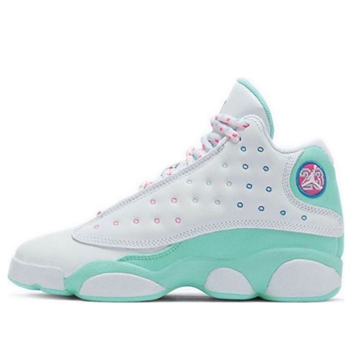 (GS) Air Jordan 13 Retro 'Aurora Green' 439358-100 #